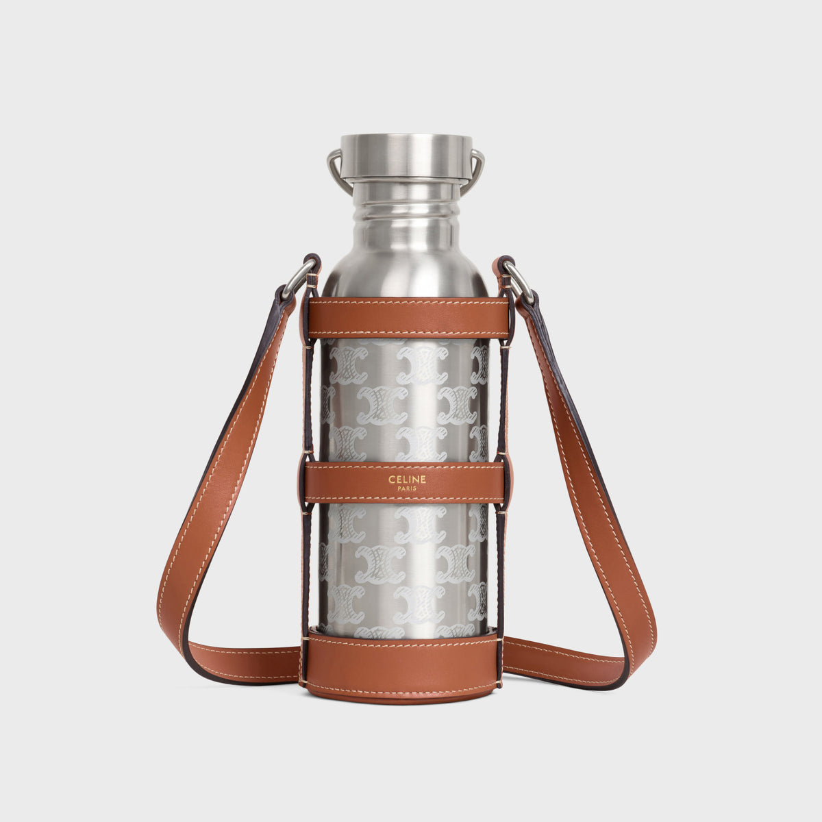 Celine Triomphe All-over Print Stainless Steel Kettle And Water Bottle #76965