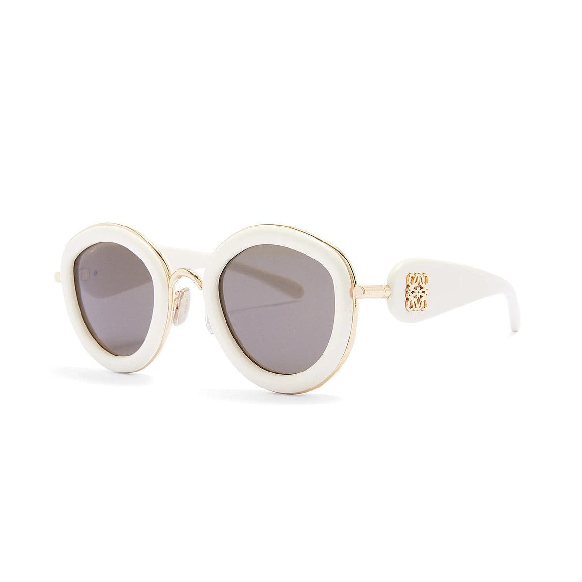 Loewe Women's Solid Color Metal Daisy Sunglasses Glasses Eyeglasses In Acetate In Metal #98213