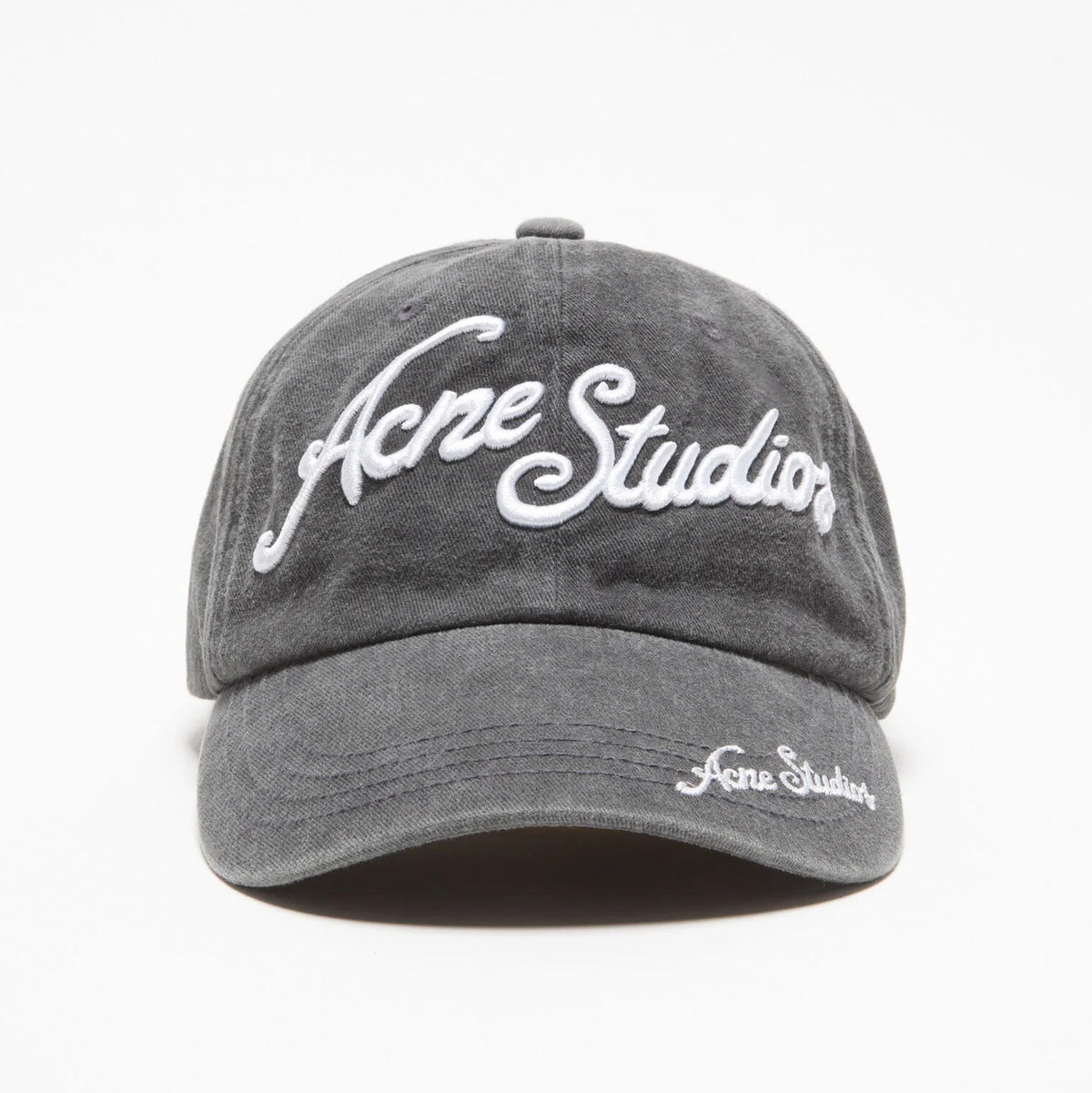 Acne Studios Men's And Women's Solid Color Embroidered Letter Print Cotton Baseball Cap Hat #77755