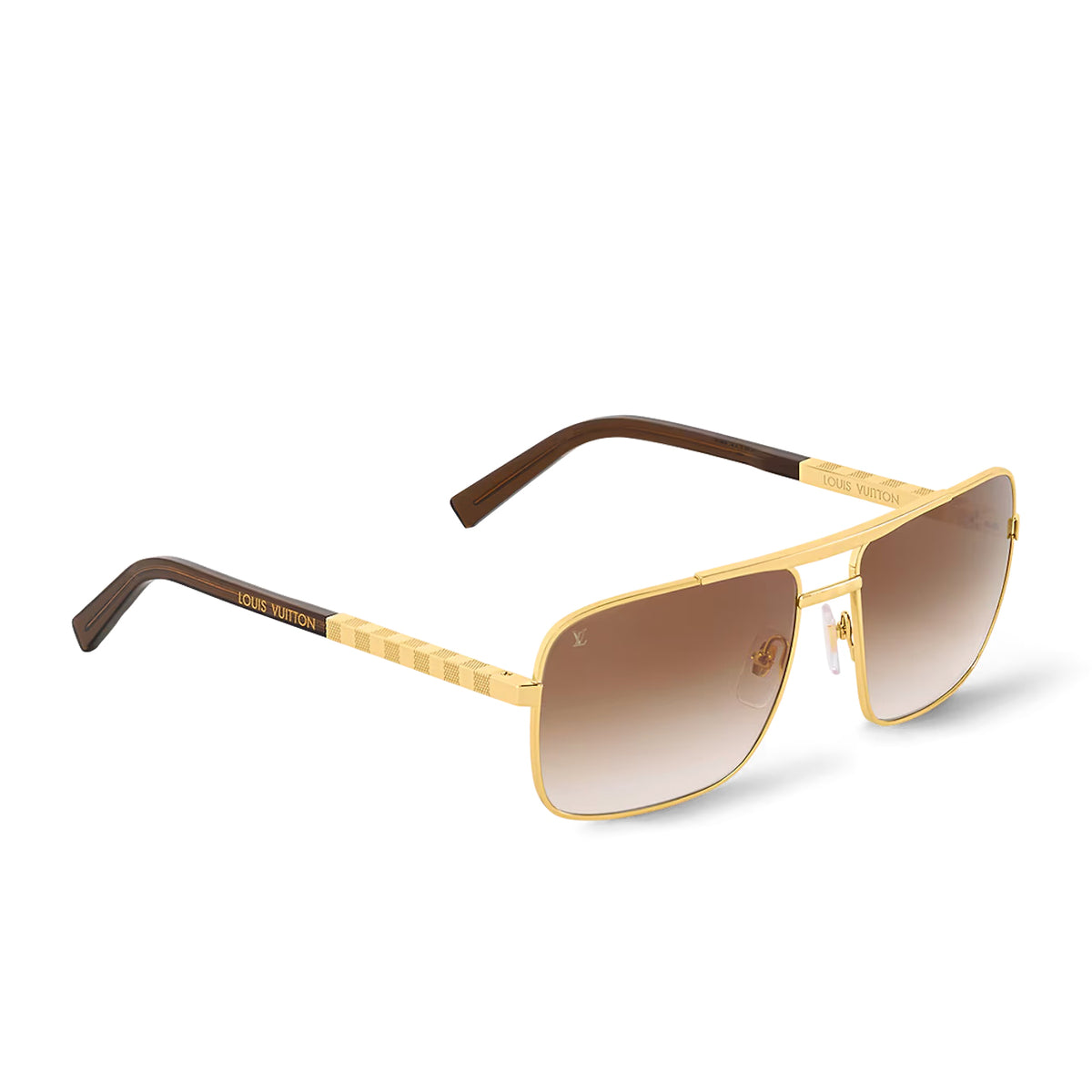 Louis Vuitton Attitude Men's and Women's Solid Color Square Sunglasses Eyewear Glasses #77427