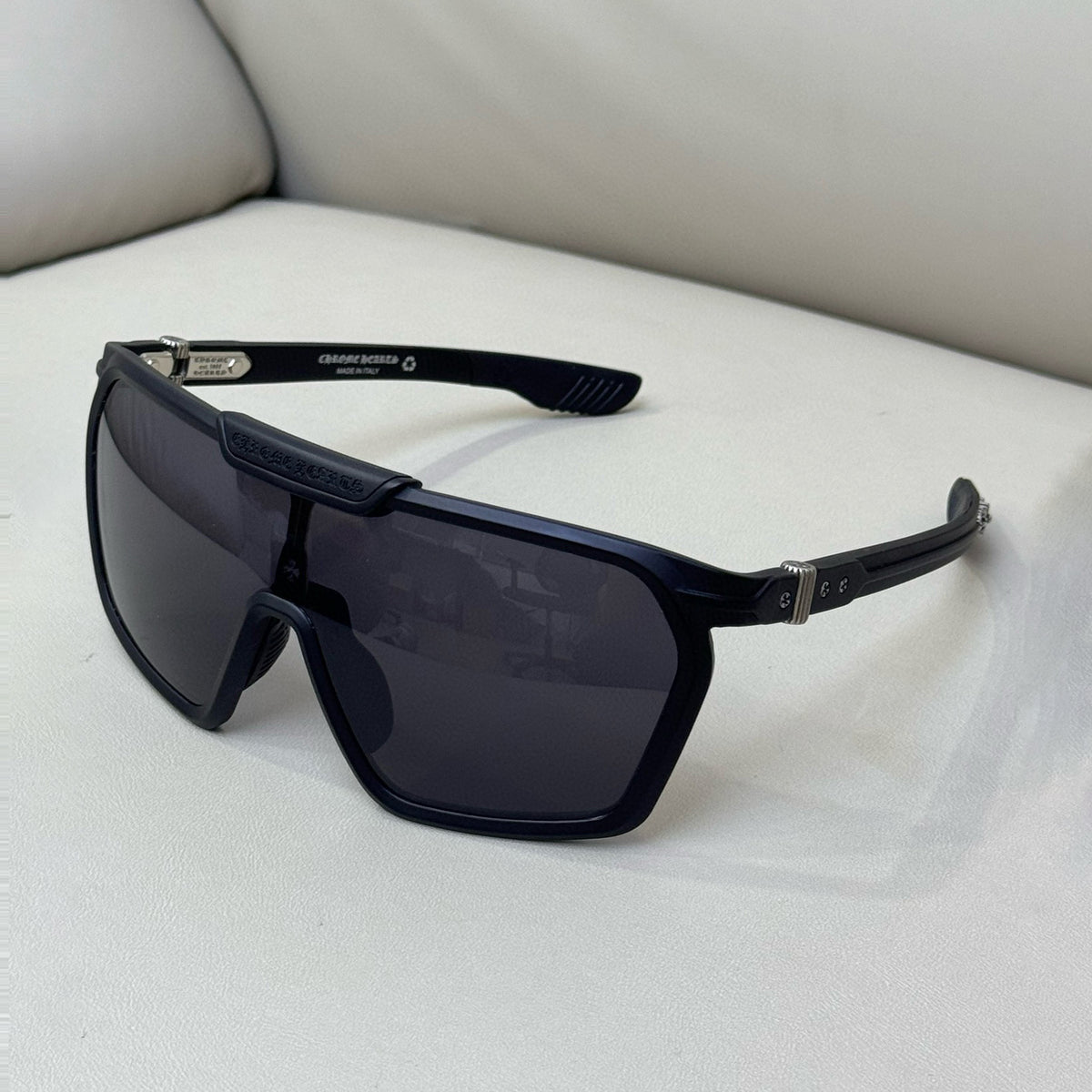 Chrome Hearts Men's Black Fashion Metal Decoration Trend Sunglasses Eyeglasses Glasses #99649