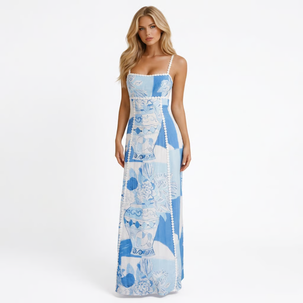 Giselle Bow Maxi Dress